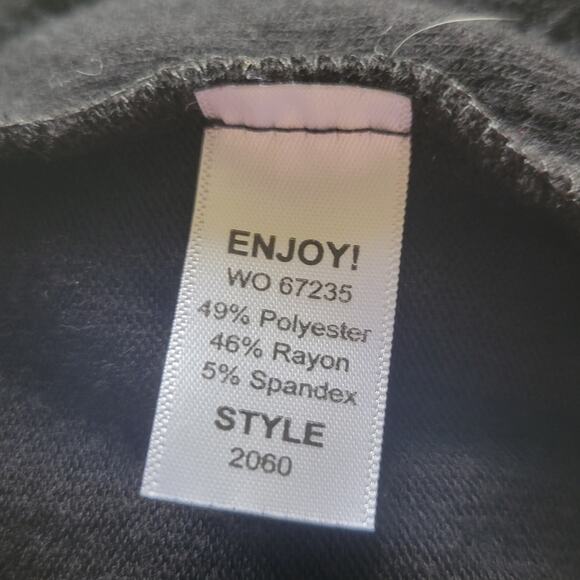 Large Michael Stars black draped slouchy knit jacket - Picture 5 of 6